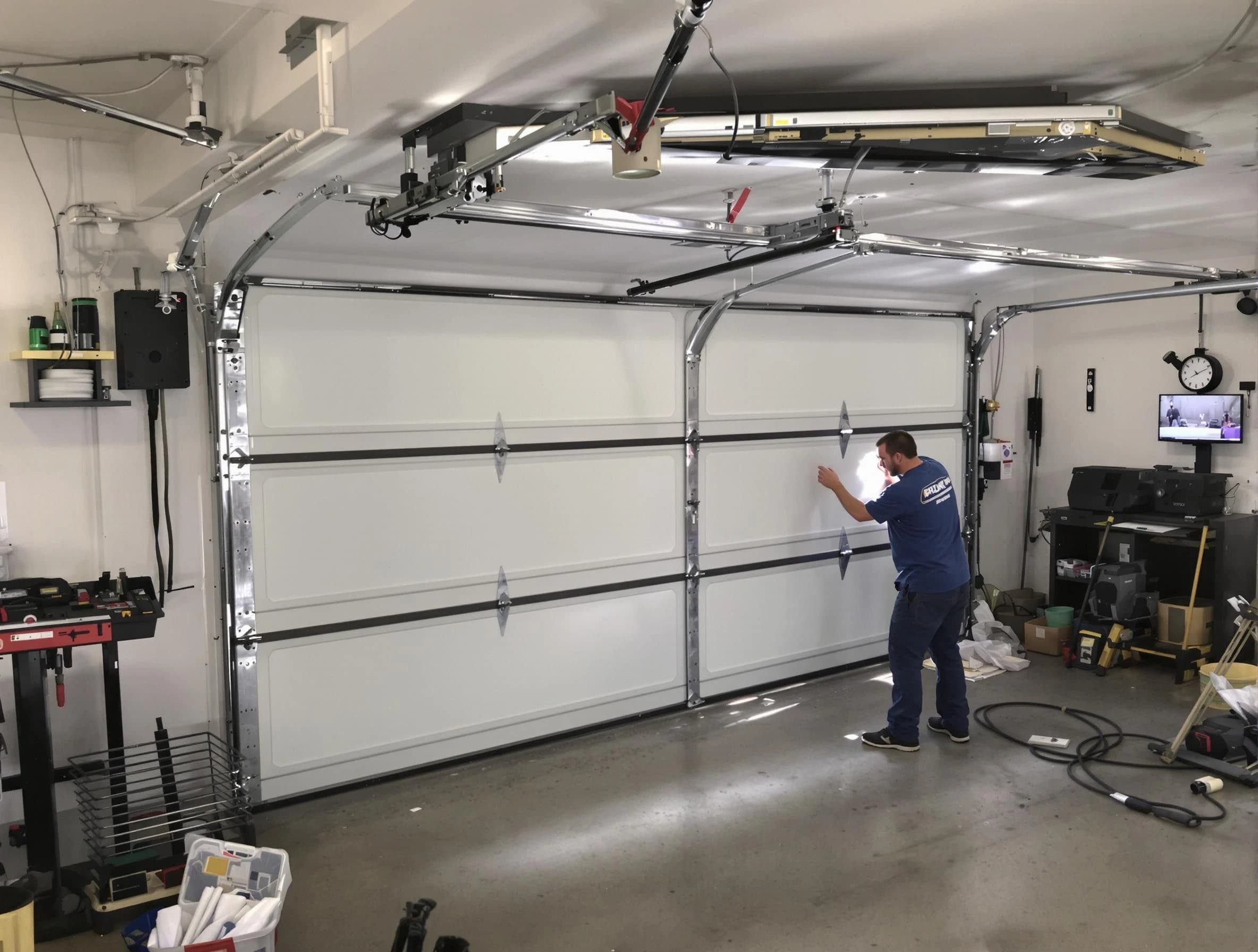 Professional garage door repair service by Maplewood Garage Door Repair in Maplewood