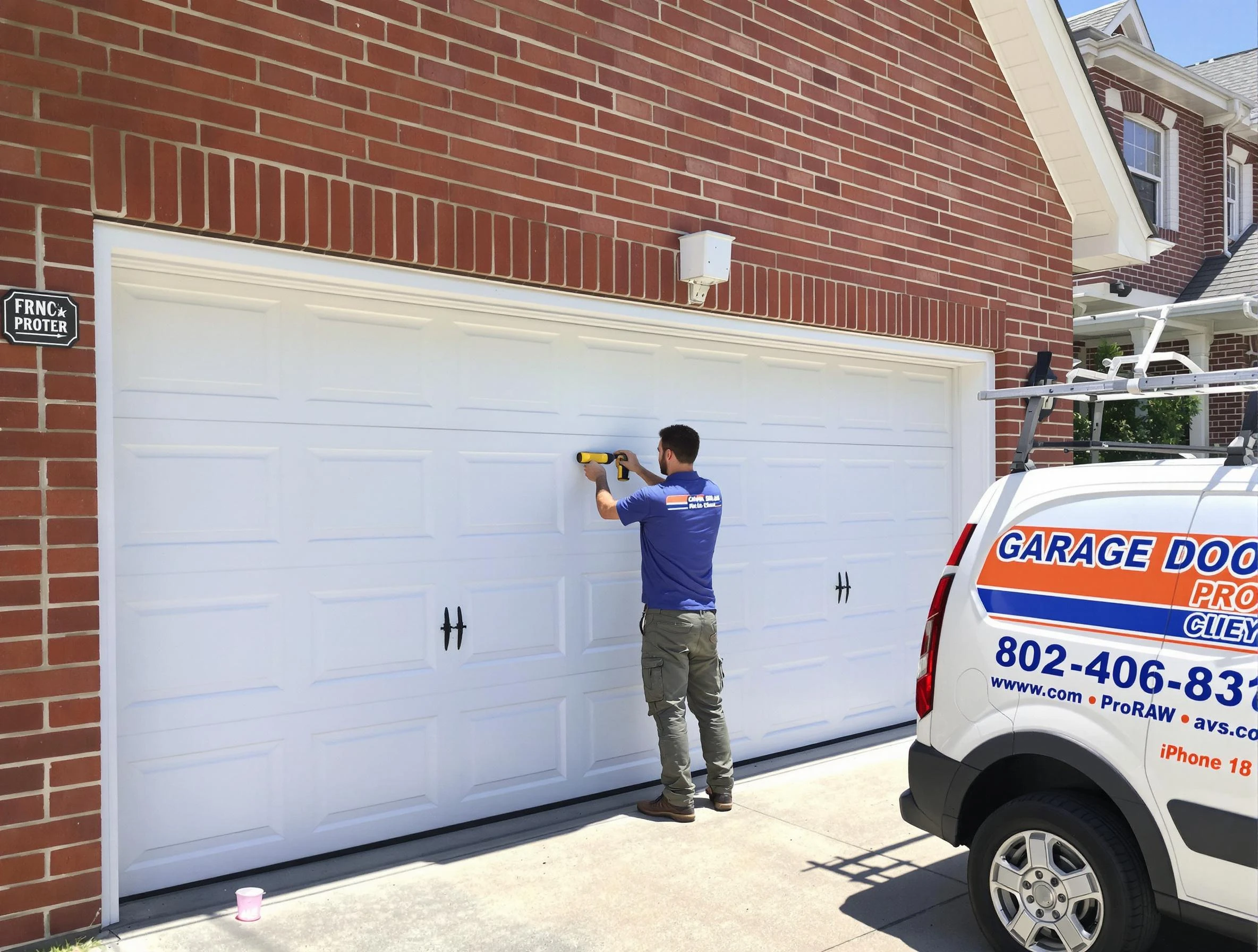 Local garage door repair service by Maplewood Garage Door Repair in Maplewood